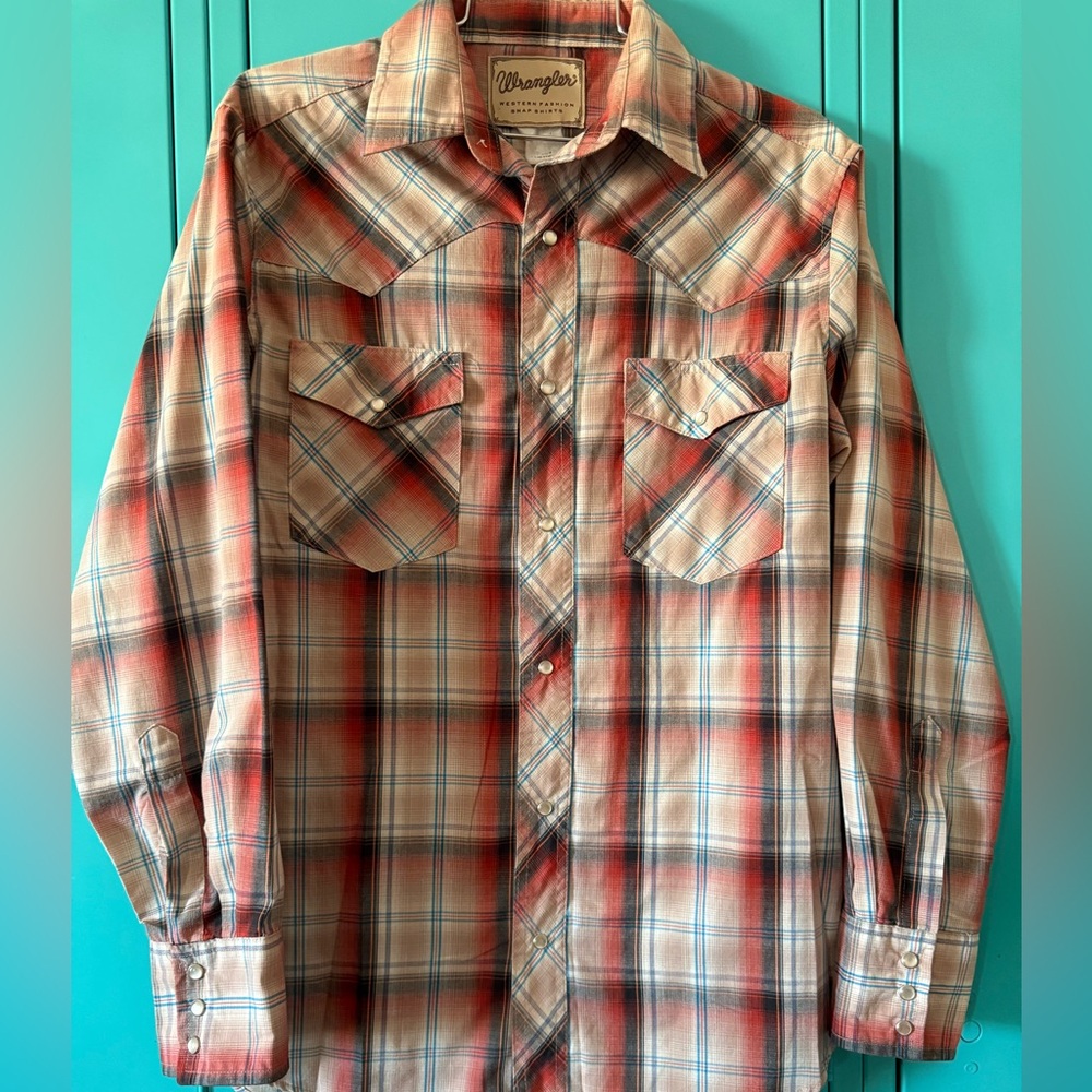 Vintage Wrangler Pearl Snap